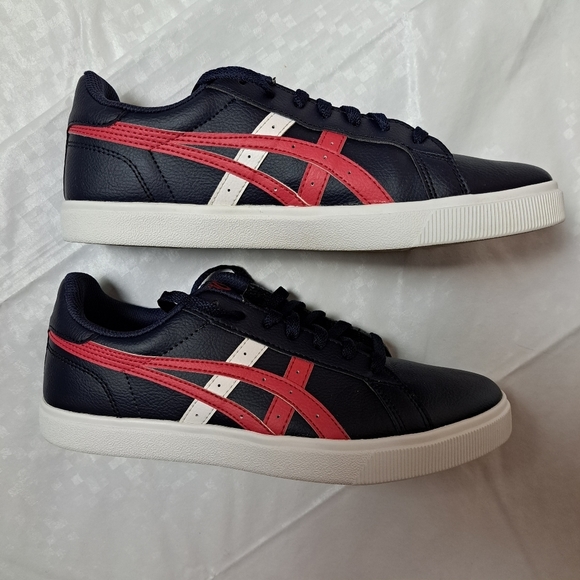 ASICS Women's Navy and Pink Sneakers - Picture 2 of 10